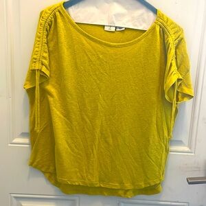 Joie linen blend top